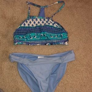 Haltered bikini set